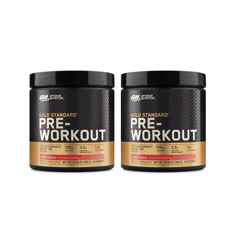 2x Gold Standard Pre-Workout (30 serv)