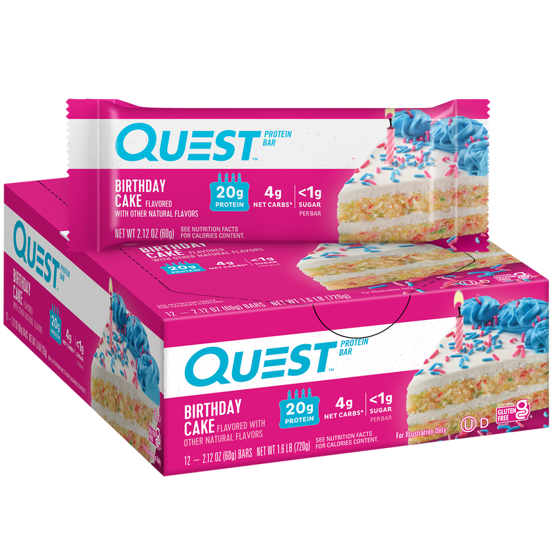 Birthday Cake Protein Bar