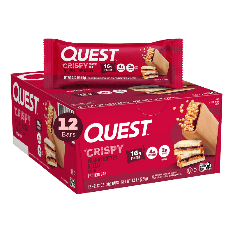 Peanut Butter & Jelly Crispy Hero Protei